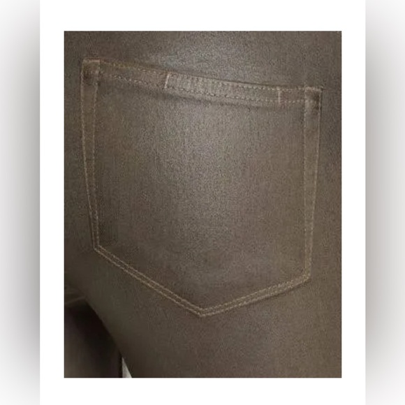 Paige Verdugo Ultra Skinny Jeans Army Green Luxe Coating Women's Size 31 - Picture 6 of 12